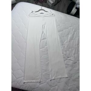 AM basic collection white legging layer, size large from Italy